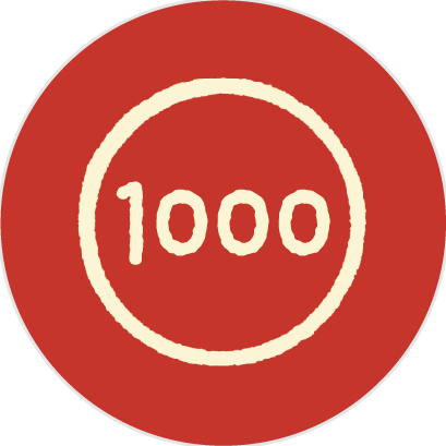 1000円